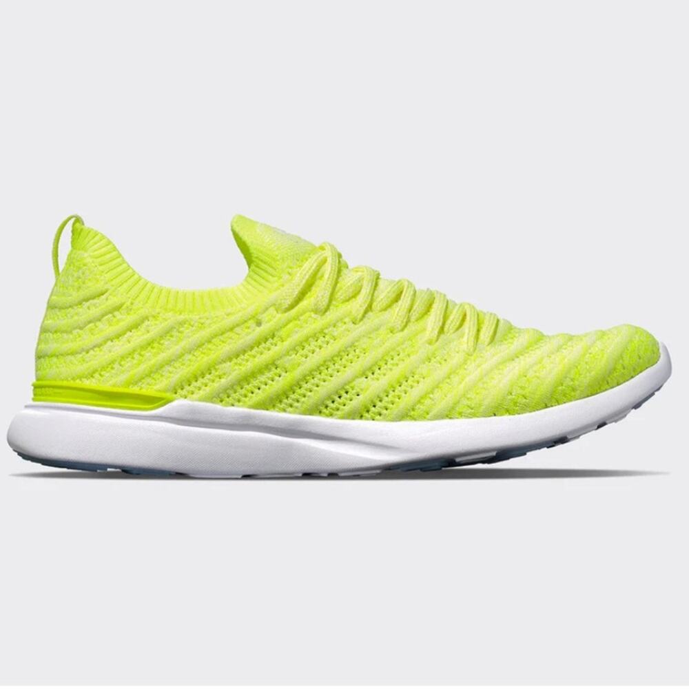 NIB APL Men’s Techloom athletic shoe size 13 neon yellow